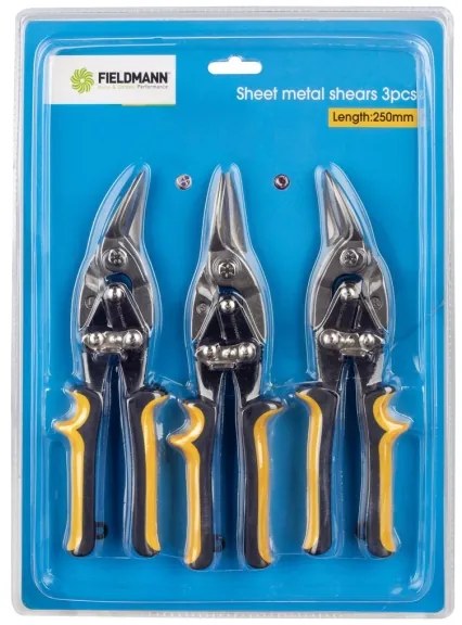 Foarfecă pentru metal Fiedmann 3 buc.