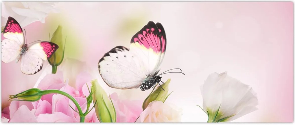 Tablou - Fluturele (120x50 cm)