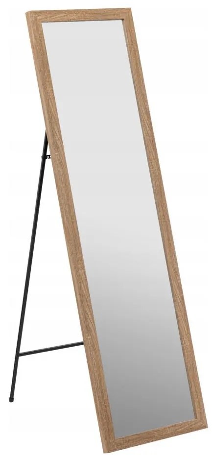 5five - Oglindă de podea MATCHING, 125,6 x 35,6 cm, maro