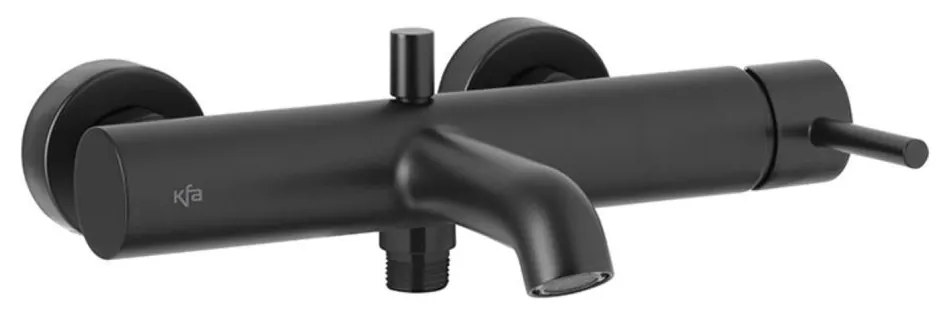 Baterie de cadă KFA Armatura 5034-020-81 MOZA negru mat