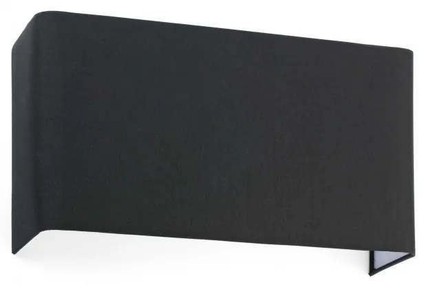 Aplica de perete ambientala design modern COTTON 2L neagra