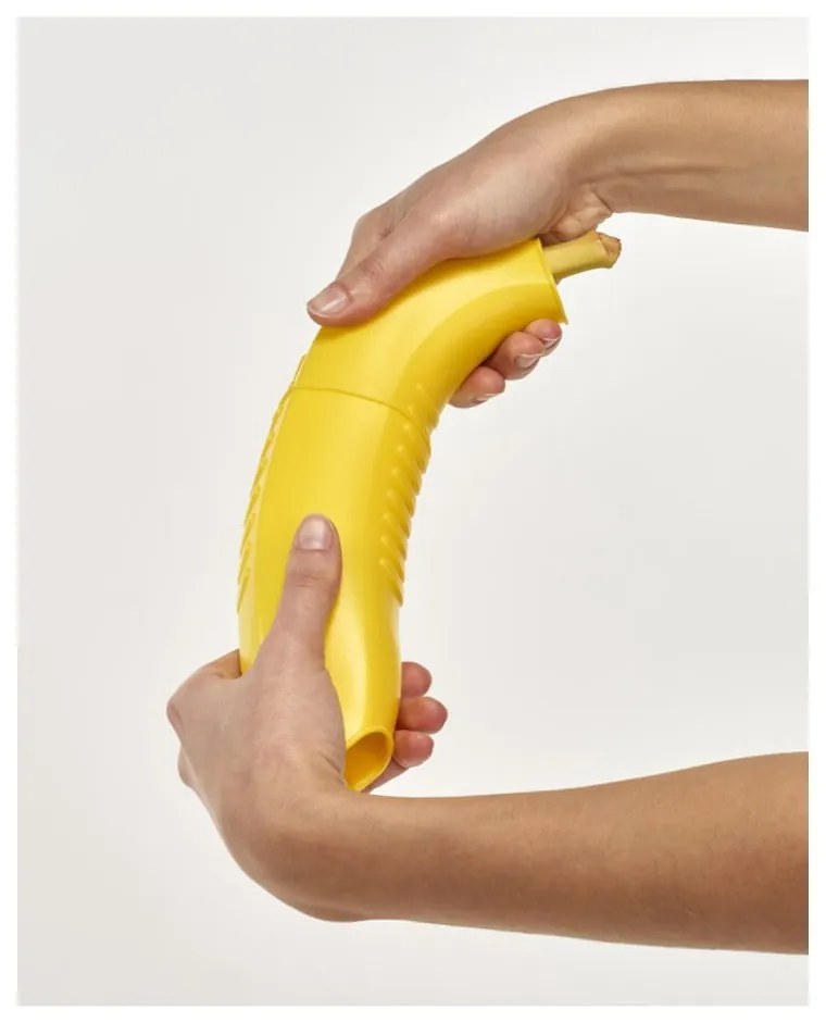 Recipient pentru banane Metaltex, 11 x 27 cm