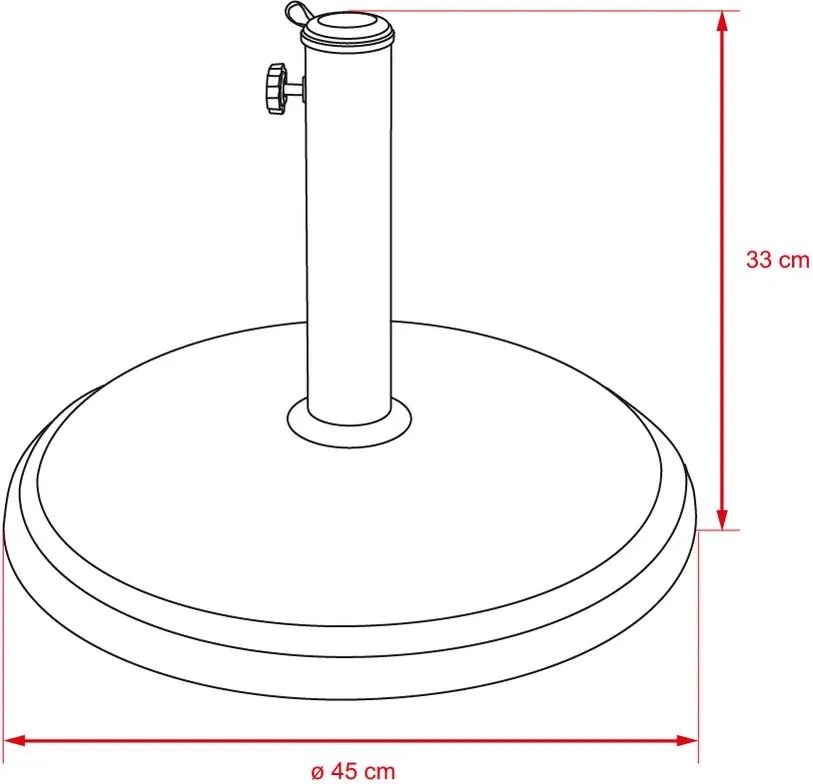 Suport pentru umbrelă Avenberg SANDER