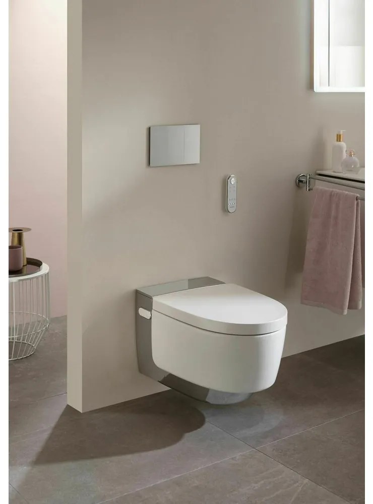 Vas wc suspendat Geberit AquaClean Mera Classic cu capac inchidere lenta si bideu electric