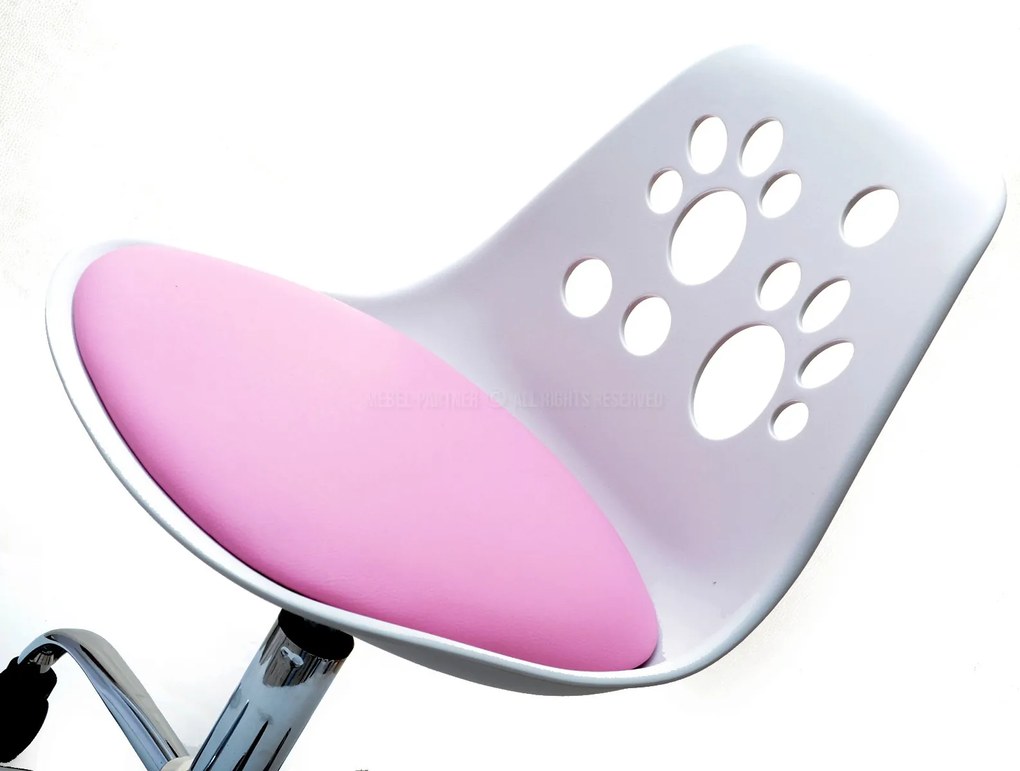 Scaun pentru copii Footy (roz + crom). Promo -8%. 1109919