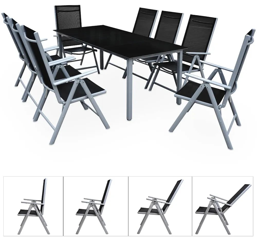 Deuba Fitting din aluminiu ALU 1 + 8 - Argintiu