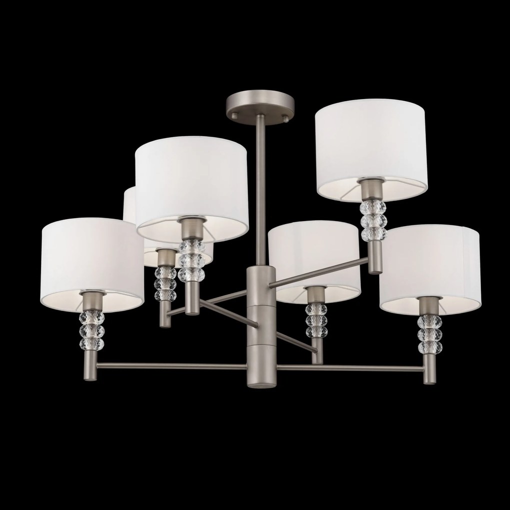 Candelabru Lincoln Maytoni E14, Nichel, MOD527PL-06N, Germania