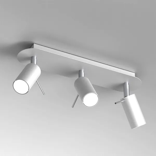 Spot PRESTON 3xGU10/40W/230V alb