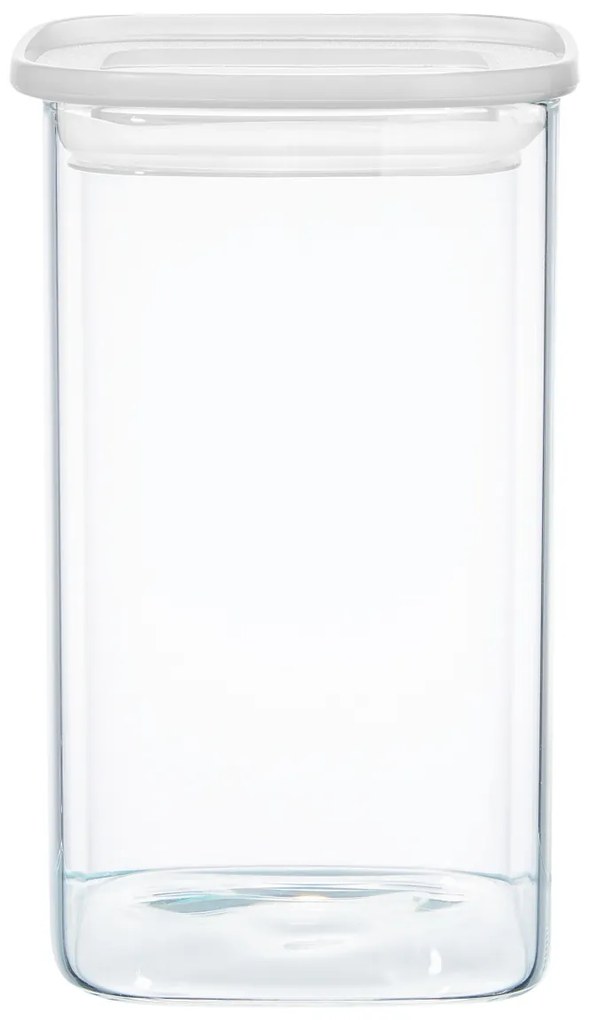 Borcan sticla cu capac 1L, Slim