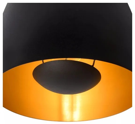 Lustră pe cablu NOLAN 1xE27/60W/230V neagră Lucide 30488/01/30