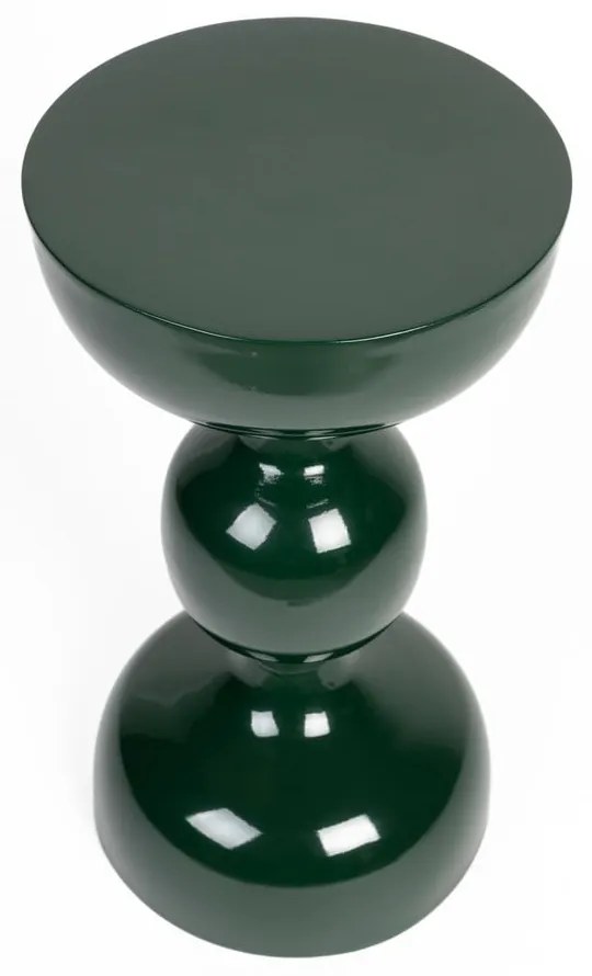 Măsuță auxiliară rotundă din metal ø 31 cm Lars – White Label