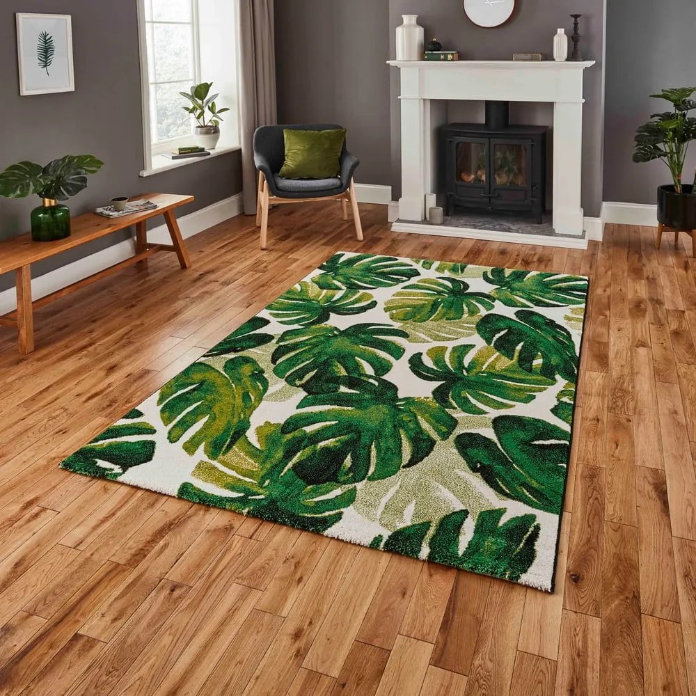 Covor verde închis 120x170 cm Havana – Think Rugs