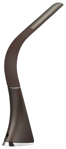 Lampă de masă LED dimabilă cu afișaj Immax 08948L LEATHER LED/7W/230V