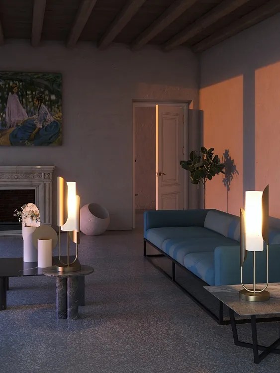 Veioza, Lampa de masa design decorativ Cipresso