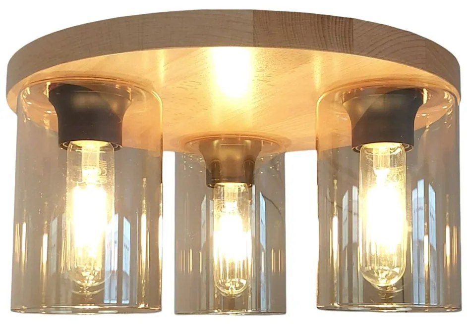 Plafoniera clasica fabricata manual SIENA YELLOW
