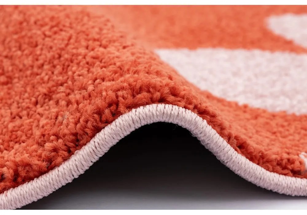Covor pentru copii roșu-roz 120x170 cm Lolly Coral – FD