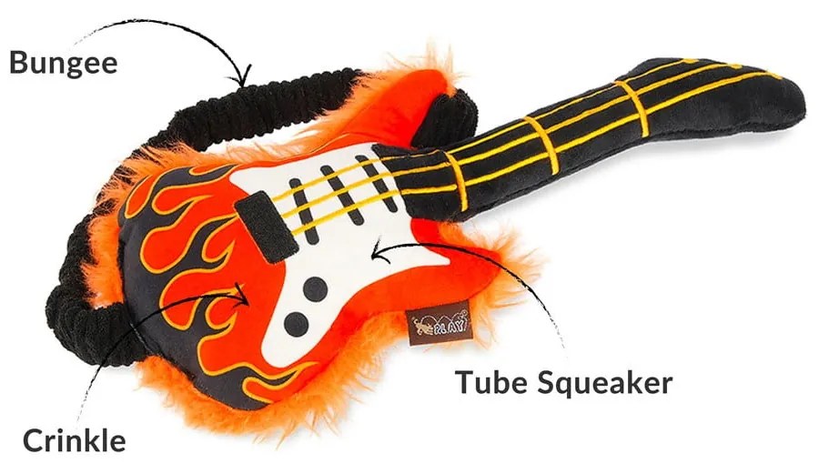 Jucărie pentru câine Electric guitar - P.L.A.Y.
