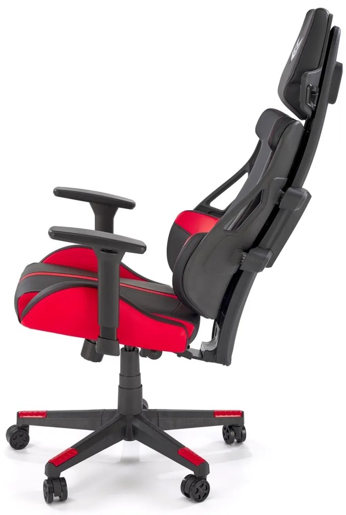 Scaun de birou Nitro negru/rosu H137 cm