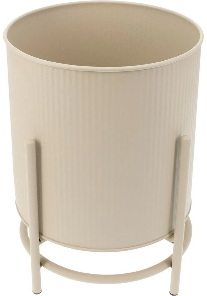 Set de suporturi metalice pentru flori Celano bej,2 buc.