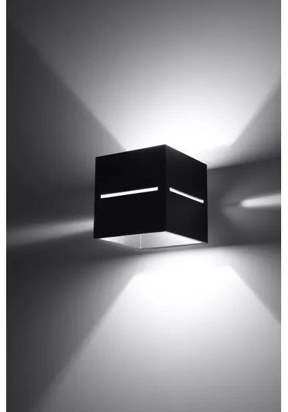 Aplică perete LOBO 1xG9/40W/230V negru