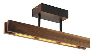 Lămpi de tavan din lemn, inclusiv LED cu 3 trepte de iluminare - Holz