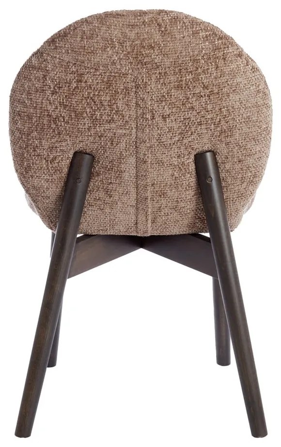 Set de scaune de sufragerie maro 2 buc. tapițat Sinosa – Light &amp; Living