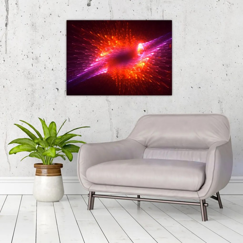 Tabloul modern abstract cu spini (70x50 cm)