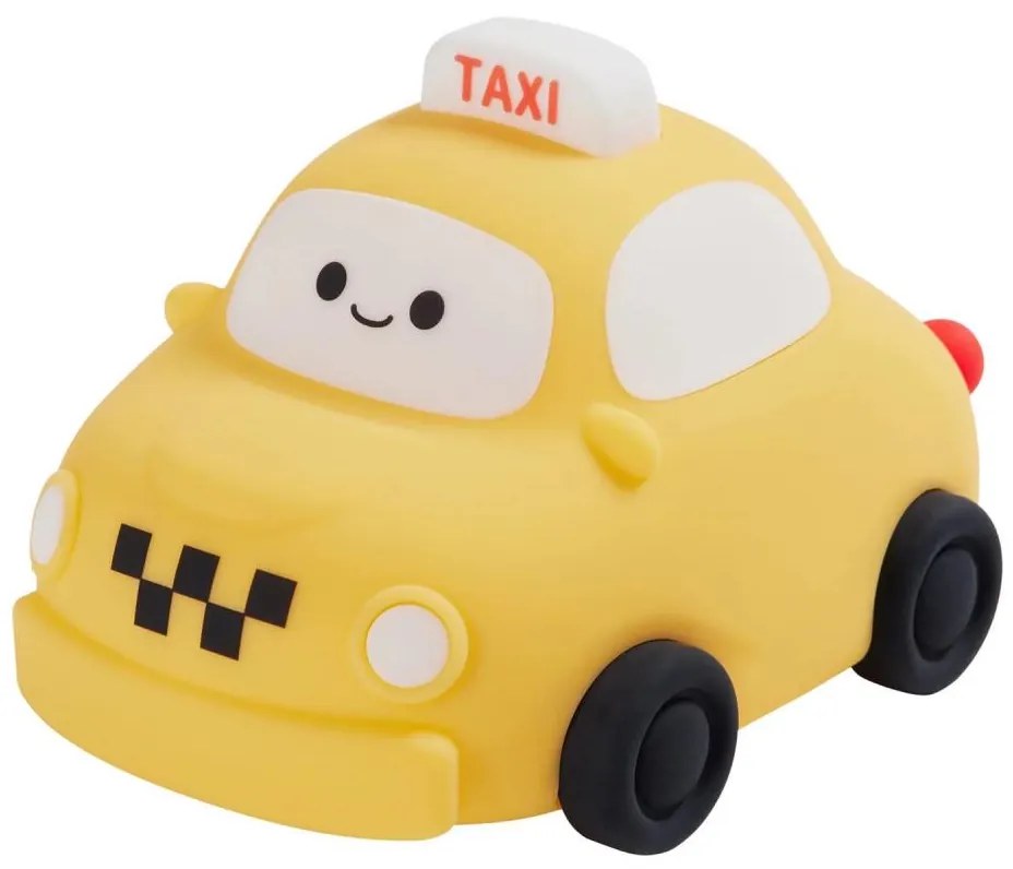 Lampă LED tactilă dimabilă pentru copii TAXI LED/1W/5V USB 1200 mAh galben