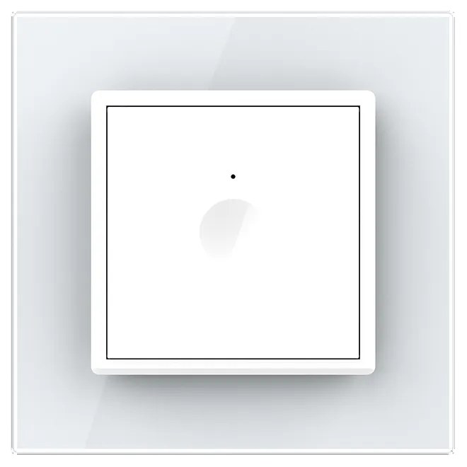 Intrerupator Simplu cu Touch LIVOLO cu Rama din Sticla – Protocol ZigBee EC