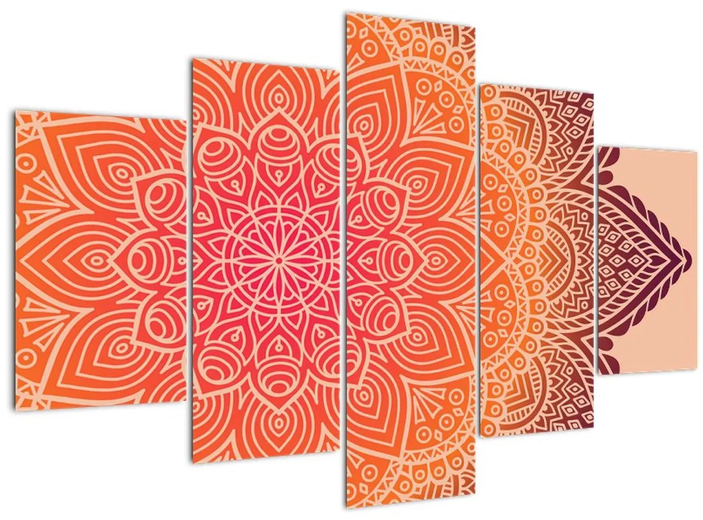 Tablou - Mandala artă (150x105 cm)
