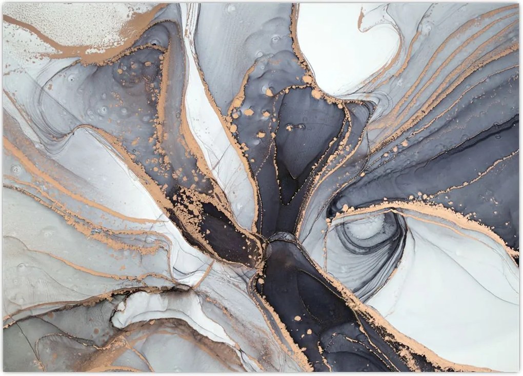 Tablou - Marmură gri (70x50 cm)