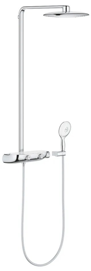 Set de dus Mono 360 cu termostat, crom
