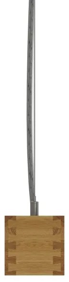 Lustră LED pe cablu LOOK LED/36W/230V 4000K 120 cm stejar APLED