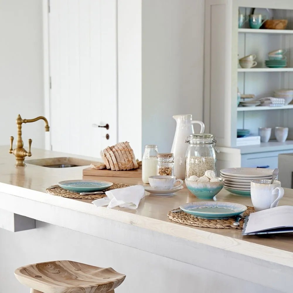 Ceașcă albă din gresie 200 ml Taormina – Casafina