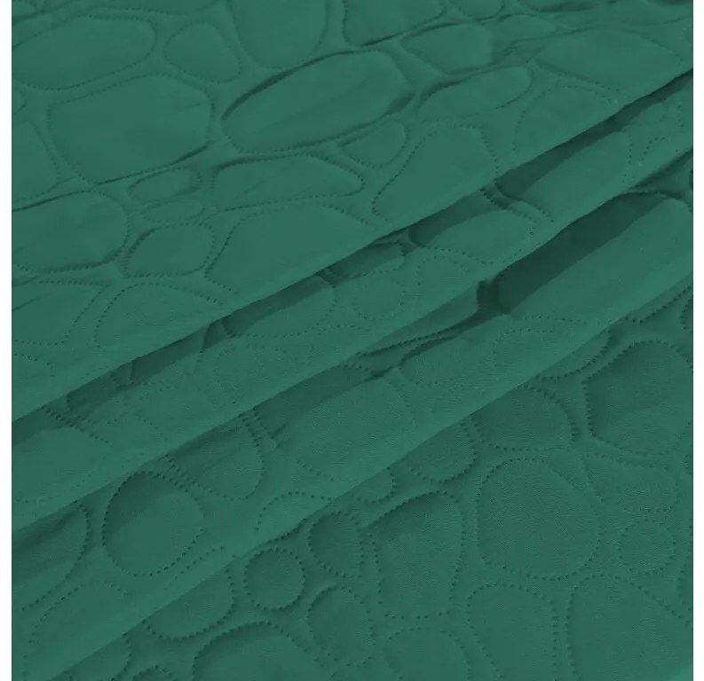 Cuvertura de pat verde STONE Dimensiuni: 200 x 220 cm