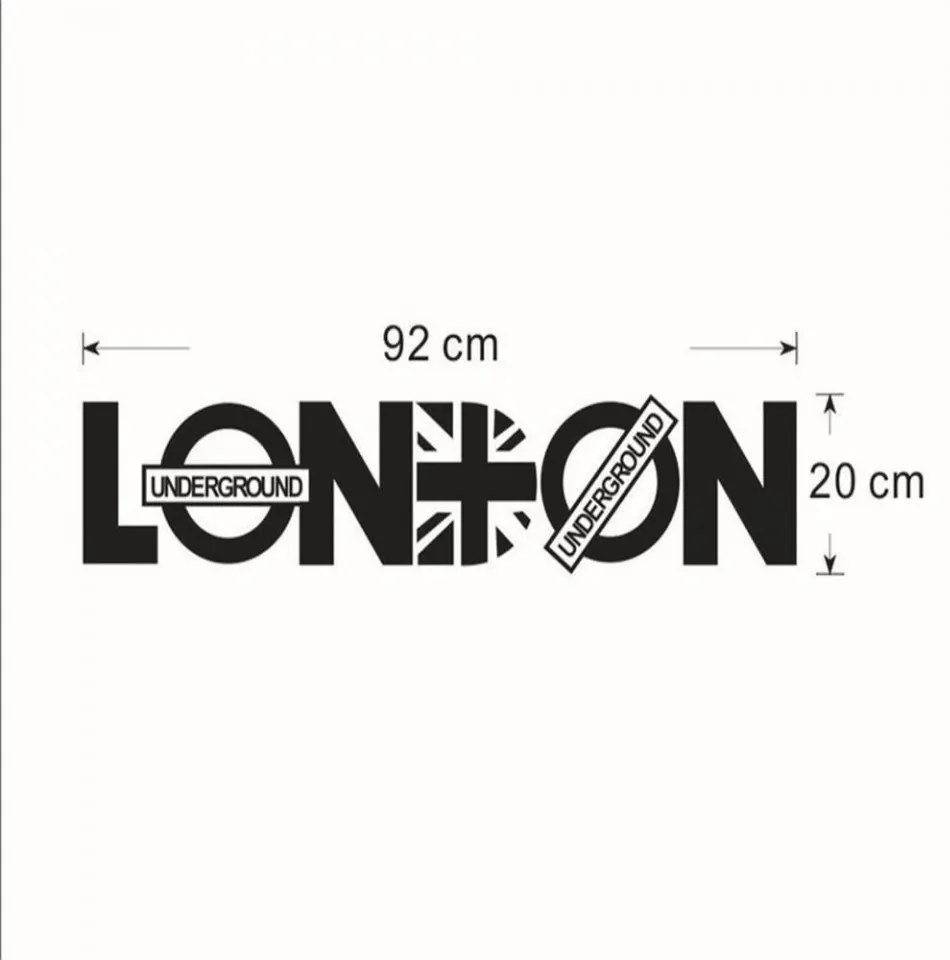 Sticker perete London