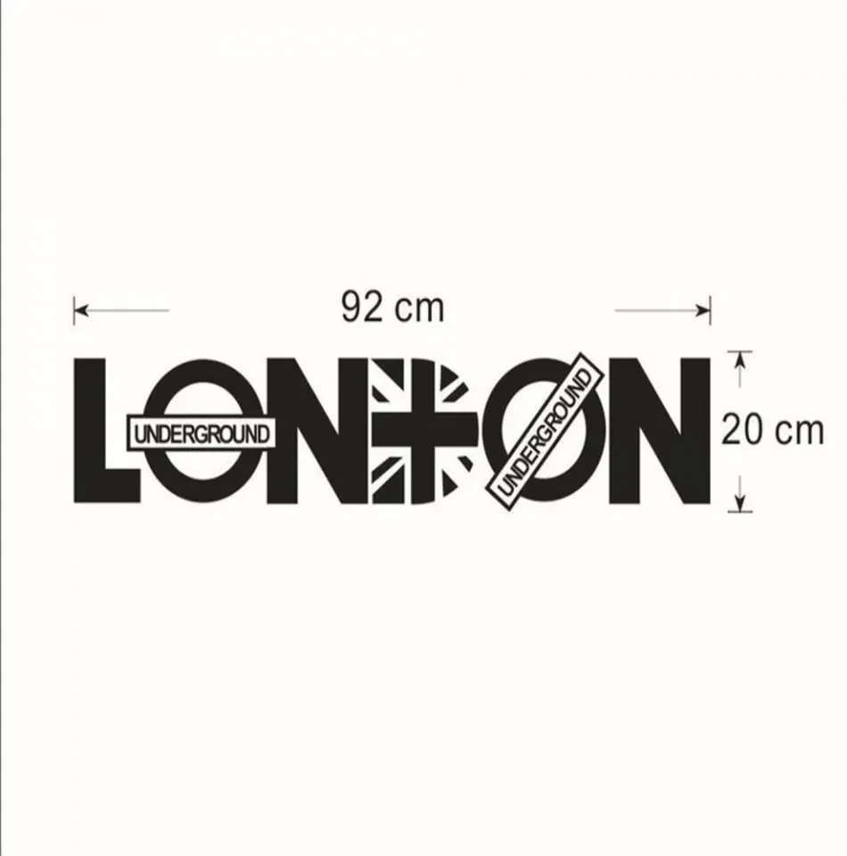 Sticker perete London