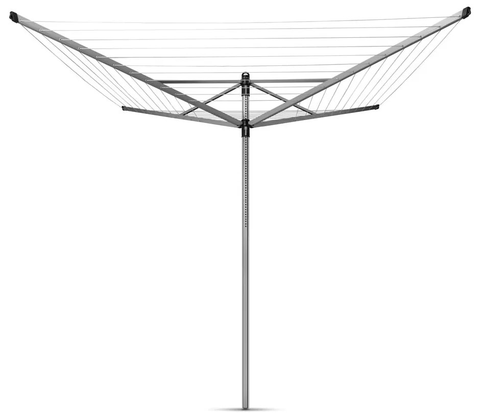 Uscător de rufe argintiu pentru grădină 60 m Lift-O-Matic – Brabantia