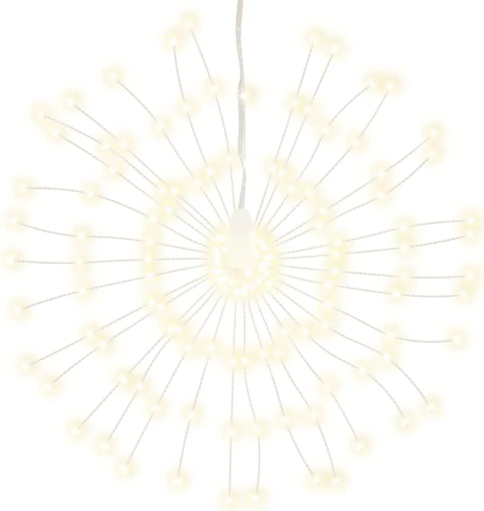 vidaXL Lumină stelară de Crăciun 140 LED-uri alb cald 17 cm