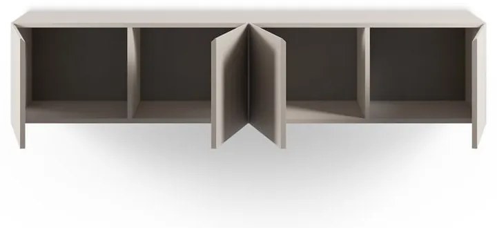 Comodă TV crem 180x38x35 cm Daroca – Marckeric