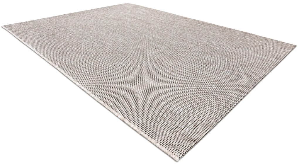 Covor sisal Floorlux 20580 simplu, culoare, solidă - argint / negru