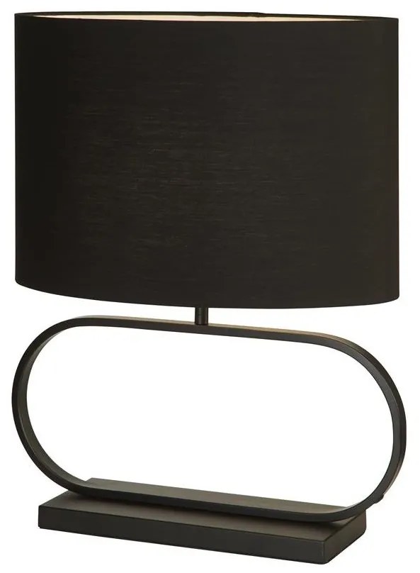 Veioza/Lampa de masa decorativa Sleek negru