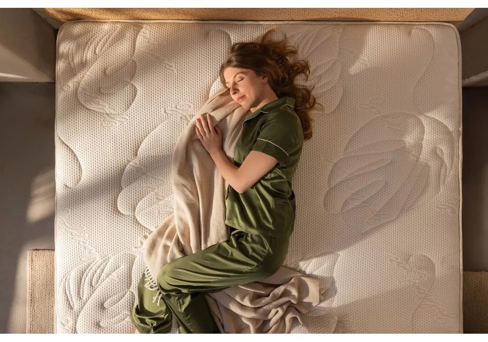 Pat boxspring taupe cu spațiu de depozitare 160x200 cm Elva Bold – Bonami Selection
