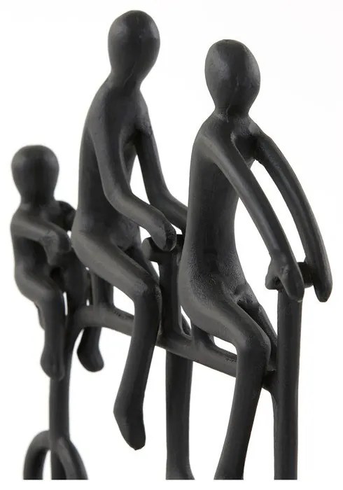 Statuetă din metal (înălțime 32 cm) Cycle – Light &amp; Living