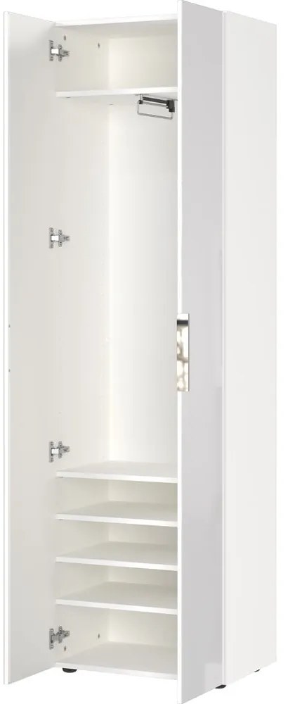 Șifonier alb 59x197 cm Genova – Germania