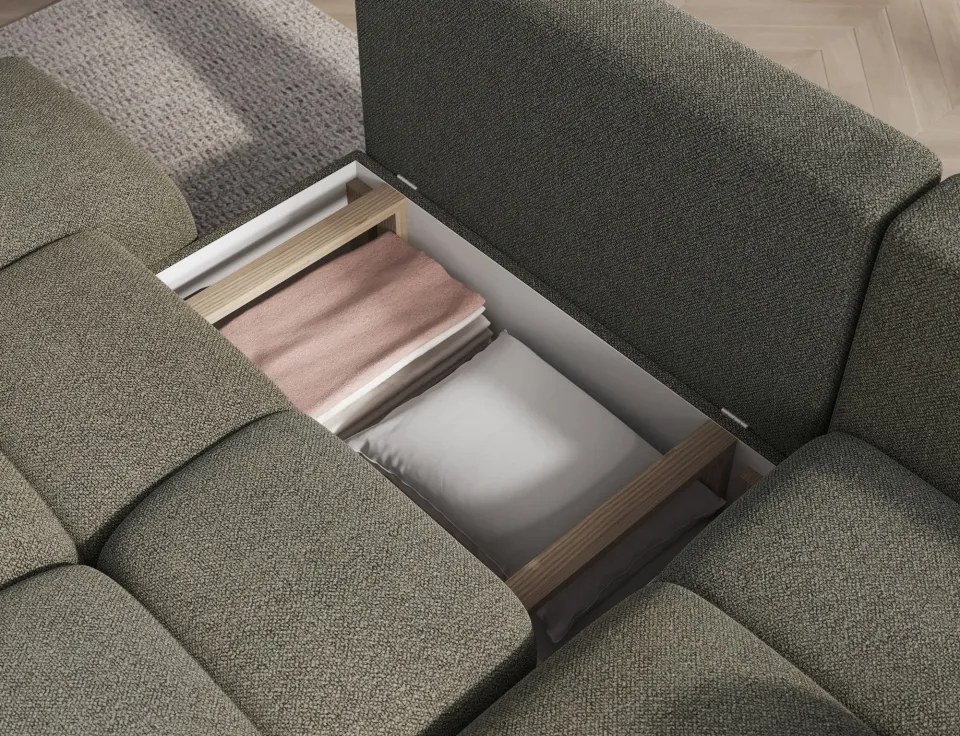 Colțar Vittario extensibil, 227x170x95 cm, orientare dreapta – Xillar 100