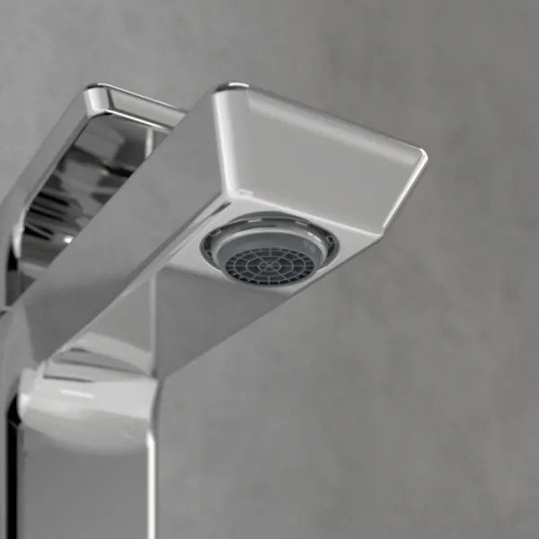 Villeroy & Boch TVW11200100161 - Baterie pentru lavoar SUBWAY, 12,5 cm, crom lucios