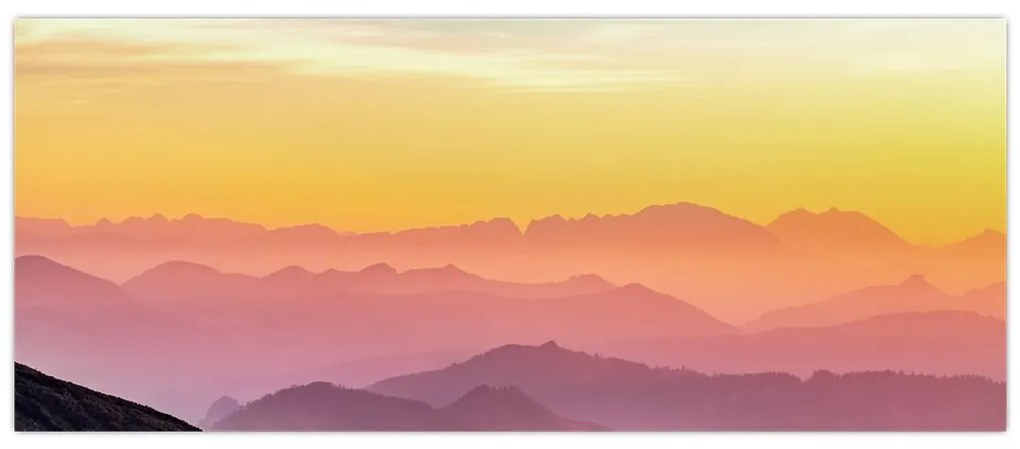 Tablou cerul colorat (120x50 cm)
