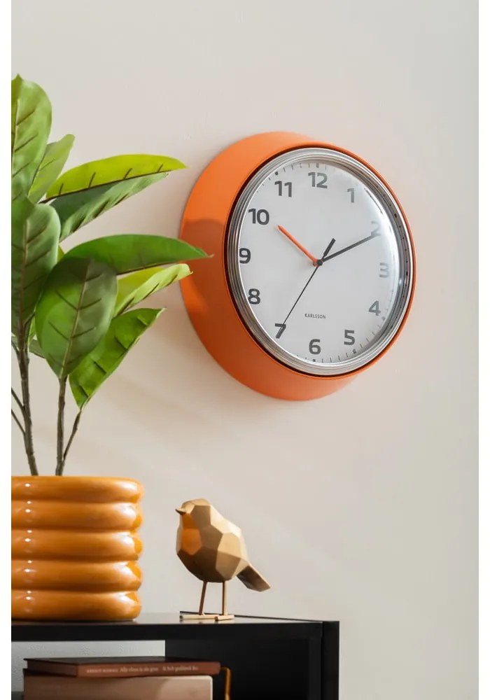 Ceas de perete ø 34 cm Modern Retro – Karlsson
