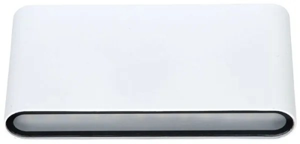 Aplică LED de exterior Ecolite ZFP12-BI BRICK 2xLED/6W/230V IP65 alb